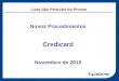 1 Lista Não Perturbe do Procon Novos Procedimentos Credicard Novembro de 2010