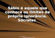 Www.4tons.com Pr. Marcelo Augusto de Carvalho 1 Sábio é aquele que conhece os limites da própria ignorância. Sócrates