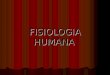 FISIOLOGIA HUMANA. Fisiologia humana Ciência que visa explicar os fatores físicos e químicos responsáveis pela origem, desenvolvimento e continuação da