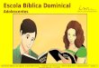 Escola Bíblica Dominical Adolescentes Instituto Bíblico da Igreja Cristã Maranata - Trabalho de Crianças, Intermediários e Adolescentes – Jesus, o Abrigo