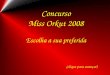 Concurso Miss Orkut 2008 Escolha a sua preferida (clique para avançar)