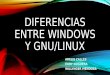 Diferencias Entre Windows y Gnu