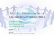 Mod 5 – Diferenciação Na Sociedade Contemporânea - Sociologia 5
