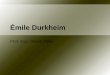 aula 4 - Émilie Durkheim