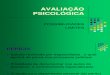 13. AVALIACAO PSICOLOGICA (2012.1)