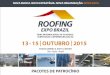 Roofing Expo Brazil 2015 - Pacotes de Patrocínio