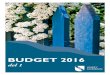 Budget del 1 2016