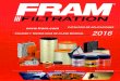 Catálogo FRAM FILTRATION ®  2016