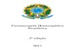 Farmacopeia Homeoptica Brasileira 3 edi§£o 2011