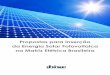 Propostas para Inserção da Energia Solar Fotovoltaica na Matriz 
