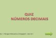 Quiz decimal