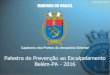 Palestra de Prevenção ao Escalpelamento Belém-PA - 2016