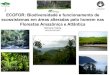 Biodiversidade e funcionamento de ecossistemas em áreas 