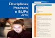 Disciplinas Pearson e BUPs