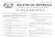 boletim da república publicação oficial da república de moçambique