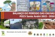 Balanço do Período das Chuvas - POCV 2015/2016 - Defesa Civil de Santo André