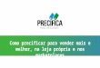 Conferência E-Commerce Brasil RIO 2016 - Como precificar para vender melhor, na loja própria e nos marketplaces