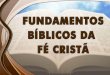 Fundamentos Bíblicos 19 - Juízo