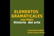 Gramática del arte, J. J. Beljon