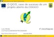 O QGIS, caso de sucesso de um projeto aberto da OSGEO