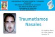 Traumatismo Nasal. Epistaxis