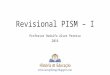 Revisional PISM I