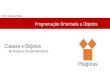 Pitagoras - Introdução a Programação Orientada a Objetos - Conceitos