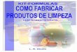 Formulas cosmeticas portugues