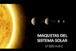 Maquetas del sistema solar