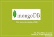 Introdução ao MongoDB (NoSQL)