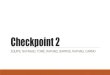 Checkpoint 2 - Cognição
