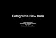 Fotógrafos new born