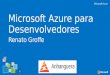 Microsoft Azure para Desenvolvedores - Universidade Anhanguera - Out/2016