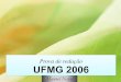 Prova de redação da UFMG-2006