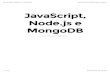 JavaScript, Node.js e MongoDB