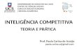 Grupo de Discussão - Inteligência Competitiva: teoria e prática
