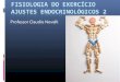 Fisiologia do exercício hormônios 2 - Aula de pós graduação - Professor Claudio Novelli