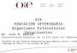 Organismos Estatutarios Veterinarios - OIE