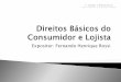 Palestra  - Direitos básicos do consumidor e lojista - 22.09.2015