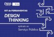 Design thinking aplicado ao serviço público
