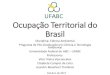 Ocupação Territorial do Brasil
