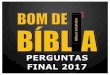 Final bom de biblia 2017