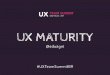 UX Maturity