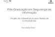 Pós-Graduação em Segurança da Informação · PDF filePós-Graduação em Segurança da Informação Projeto de Infraestrutura para Redes de Computadores Faculdade Area1