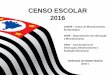 CENSO ESCOLAR 2016 - deleste1.edunet.sp.gov.brdeleste1.edunet.sp.gov.br/circulares_2016/cc_38_2016/Censo Escolar... · Pedagogia da Alternância - Proj. ... Para as turmas de Ed Infantil,