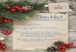 Mundo de Natal Bimby ® H oje é dia de · PDF fileChecklist para começar a preparar os presentes de Natal Escolha as receitas e verifice para quantos presentes dão. Faça a lista