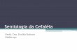 Semiologia da Cefaléia - · PDF fileSem alterações ao exame. Conduta: Diário da dor. Diário da Dor Fonte: Arruda & Guidetti, Cefaléias na Infância e Adolescência, 2007. Semiologia