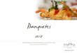 Banquetes -  · PDF file3 Café, Leite, Chá CASTELO BAIXA Água Inspira Café, Leite, Chá €6 por pessoa Água Inspira Sumo de Laranja Mini pastéis de nata & Mini Muffin