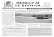 MUNICÍPIO - Prefeitura de Boituva (SP) · PDF fileDe acordo com os empresários, o Shengui Group instalará sua planta numa área de ... a construção de um campo de Futebol Society