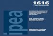 1616 - repositorio.ipea.gov.brrepositorio.ipea.gov.br/bitstream/11058/1503/1/td_1616.pdf · Márcio Francisco da Silva Diego Afonso de Castro ... os quais, por sua relevância 